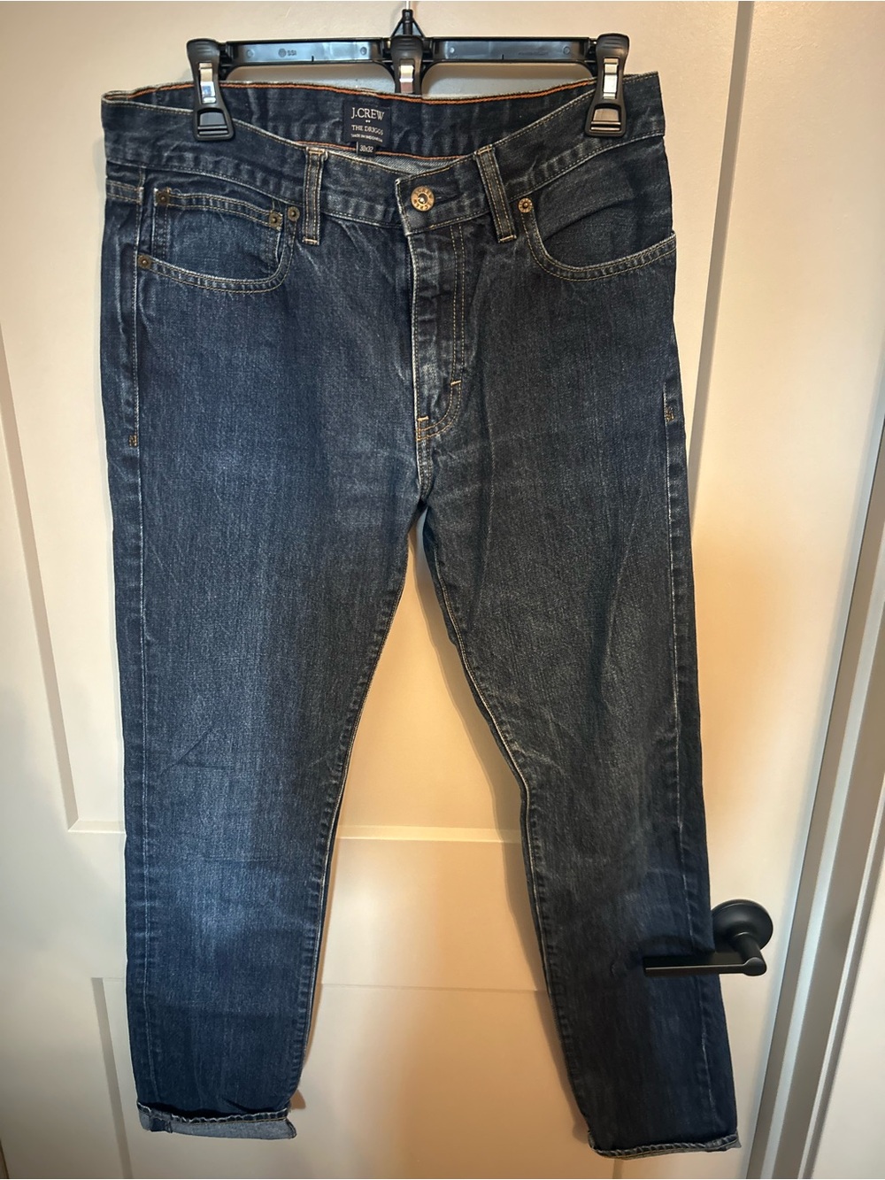 J. Crew Slim Men’s Jeans in Dark Blue Wash